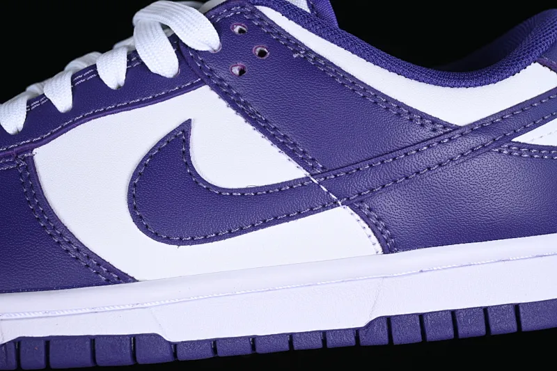 All categories Nk SB Dunk Series Nk SB Dunk Low low-top sneakers Cost-effective version Nk Dunk Low SB Retro White and Purple Dunk Series low-top casual sports skateboard shoes DD1391-104